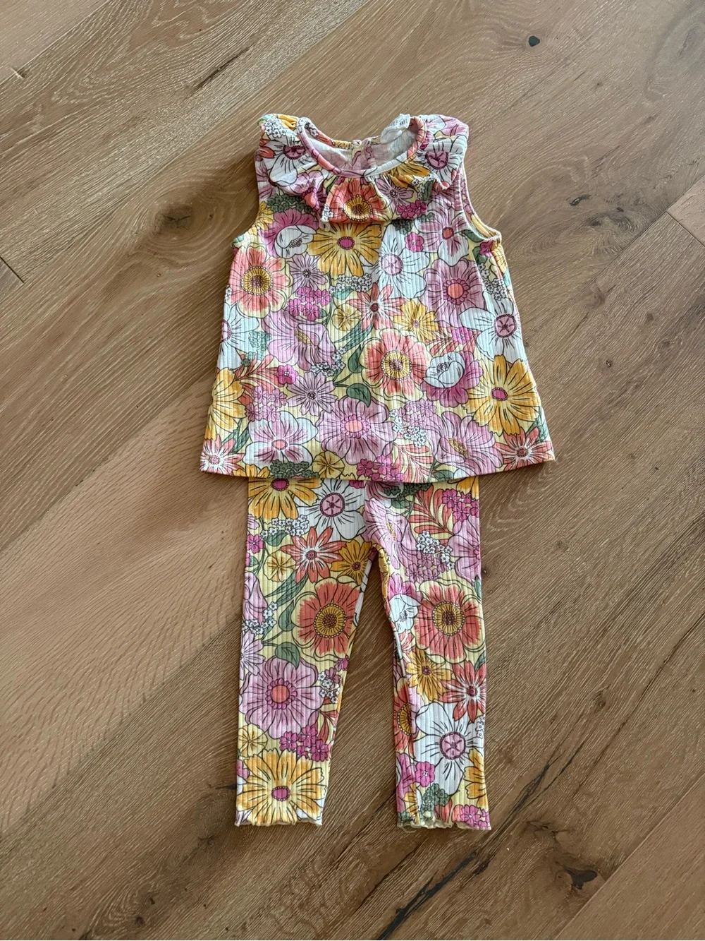 H&M toddler floral set